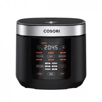 Cosori Multi-Cooker Chef Edition Reiskocher 5 L 970 W Schwarz, Silber