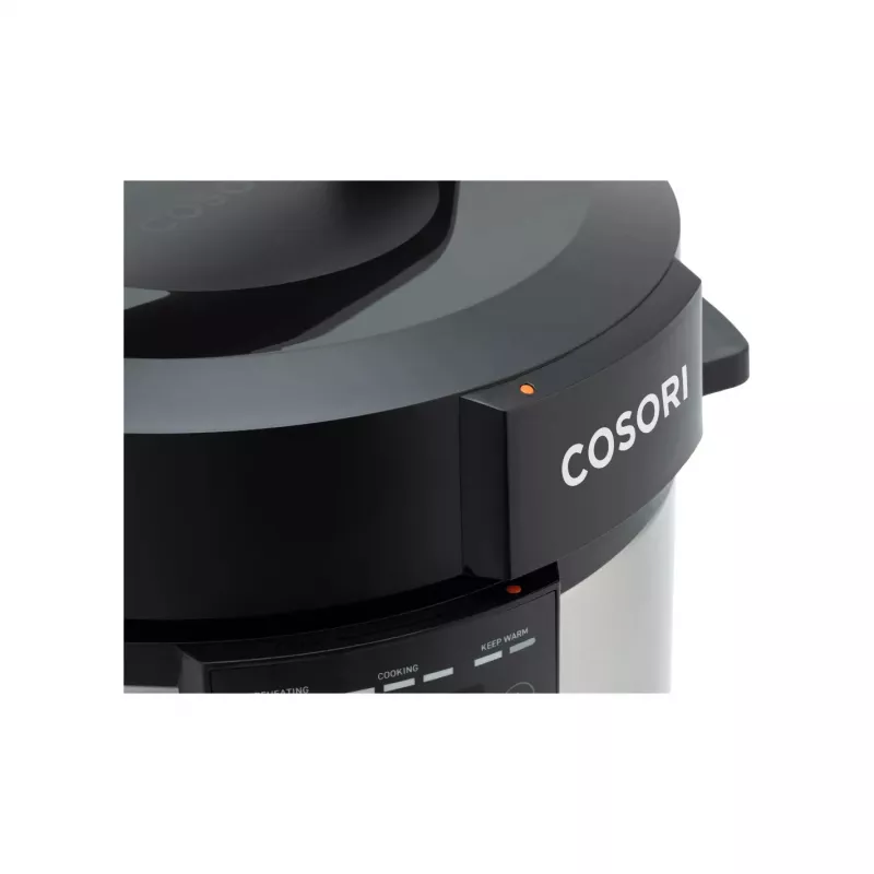 Cosori CMC-CO601-SEU elektrischer Schnellkochtopf 5,7 L Schwarz, Edelstahl 1100 W