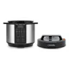 Cosori CMC-CO601-SEU elektrischer Schnellkochtopf 5,7 L Schwarz, Edelstahl 1100 W