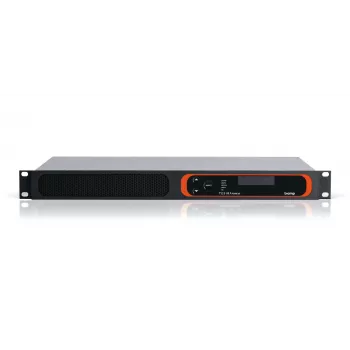 Biamp Tesira FORTÉ VT, 8000 Ω, 207 Ω, Schwarz, Metallisch, 1U, OLED, 20 - 20000 Hz