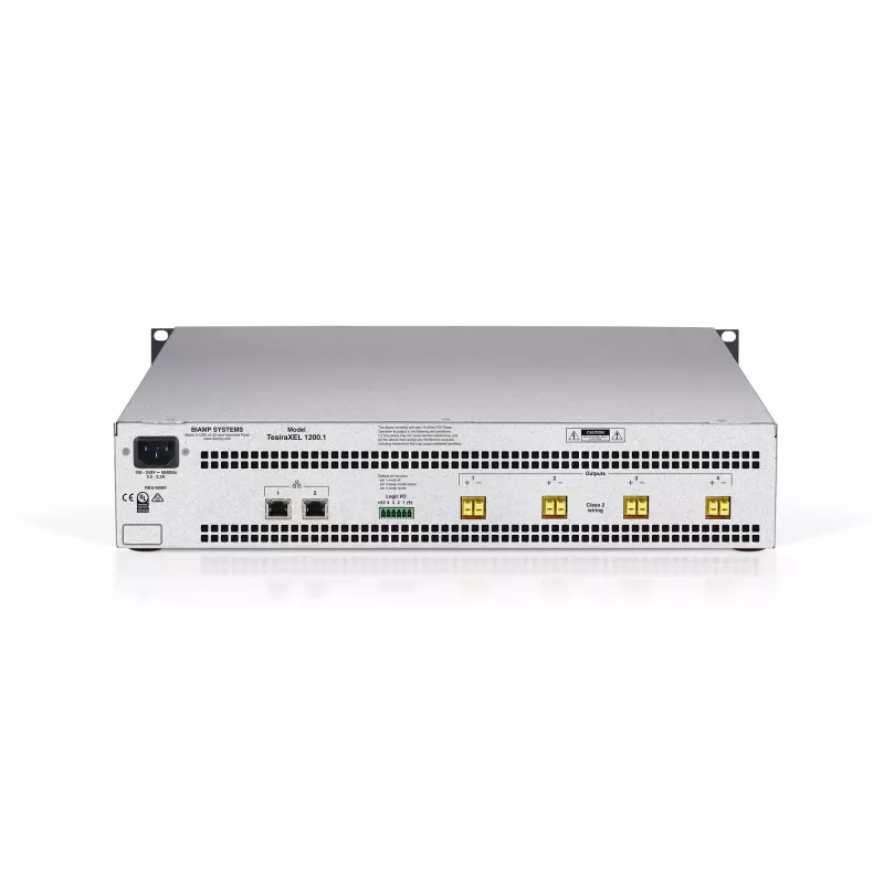 Biamp Tesira XEL 1200.1 4-Kanal 1200W Verstärker (Single Asymmetric Bank)