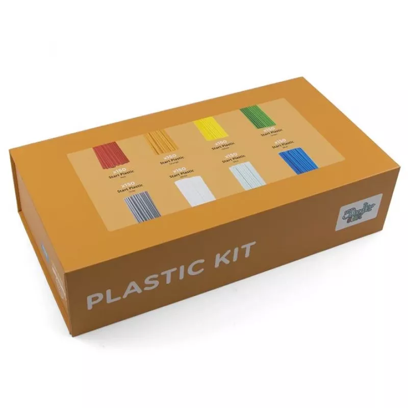 3Doodler Start EDU Kunststoff Blau, Cyan, Grün, Grau, Orange, Rot, Weiß, Gelb