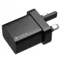 mophie Wandladegerät USB-C 20 W Schwarz UK, Innenbereich, Wechselstrom, Schwarz
