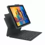 ZAGG Pro Keys für iPad 10,9 Zoll (A16 & 10. Gen) Deutsch, AZERTY, Deutsch, Apple, iPad 10,9 Zoll (A16 & 10. Gen), Schwarz, Polycarbonat (PC), Gummi