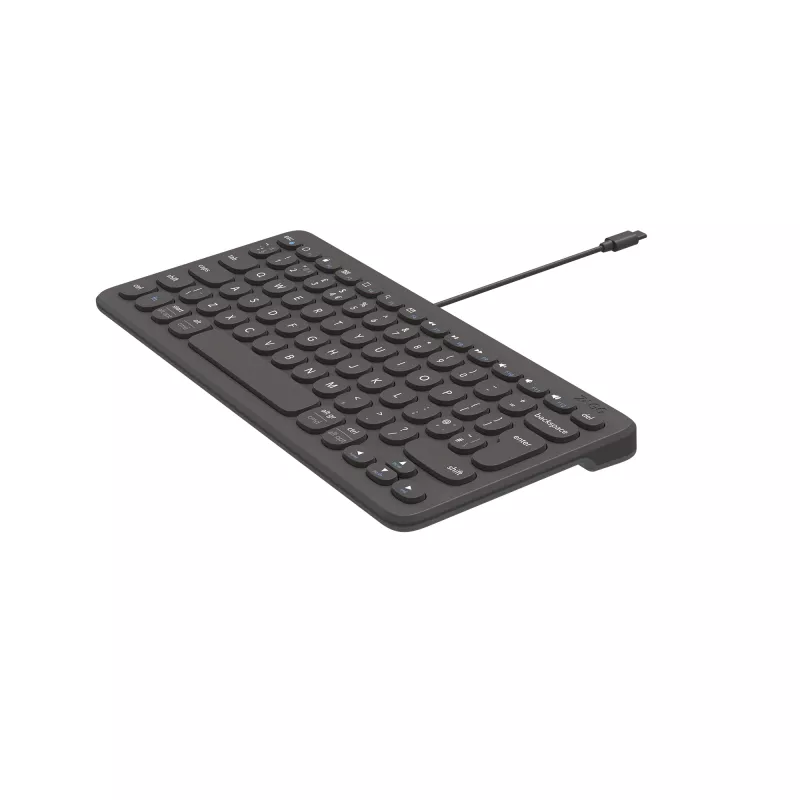 ZAGG Connect 12C Tastatur Universal USB QWERTY Nordic Schwarz