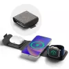 mophie 3-in-1 Reiseladegerät mit MagSafe (2023), Innenbereich, USB, Kabelloses Laden, Schwarz