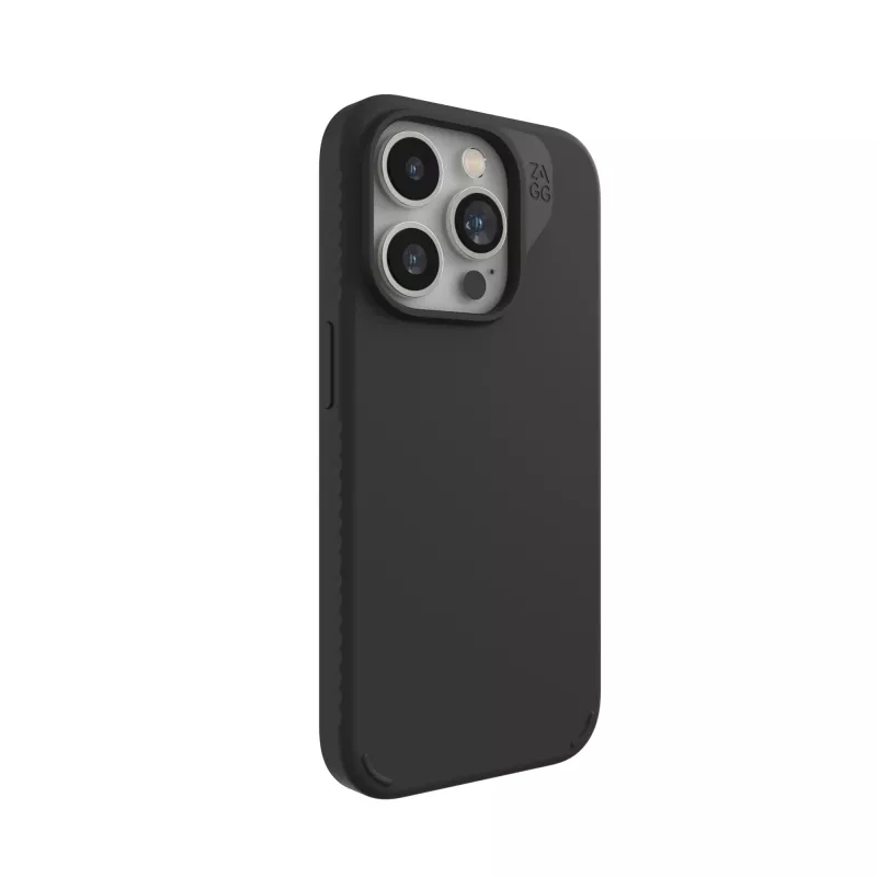ZAGG Cases Manhattan Snap Apple iPhone 15 Pro Schwarz EN/FR, Hülle, Apple, iPhone 15 Pro, 15,5 cm (6,1 inch), Schwarz