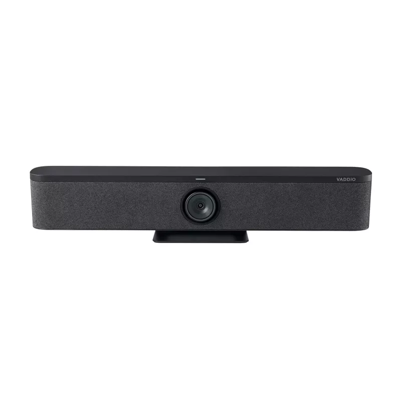 Vaddio Venture VideoBAR, CMOS, 4K Ultra HD, 3840 x 2160 Pixel, 60 fps, 5x, Schwarz