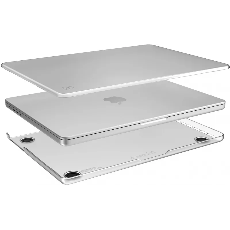 Speck SmartShell Macbook Pro 14 Zoll (2021/2022) transparent, Hartschalenhülle, 35,6 cm (14 Zoll)
