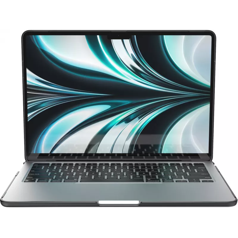 Speck SmartShell Macbook Air 13 M2 (2022) Obsidian, Hardshell-Hülle, 33 cm (13 Zoll)