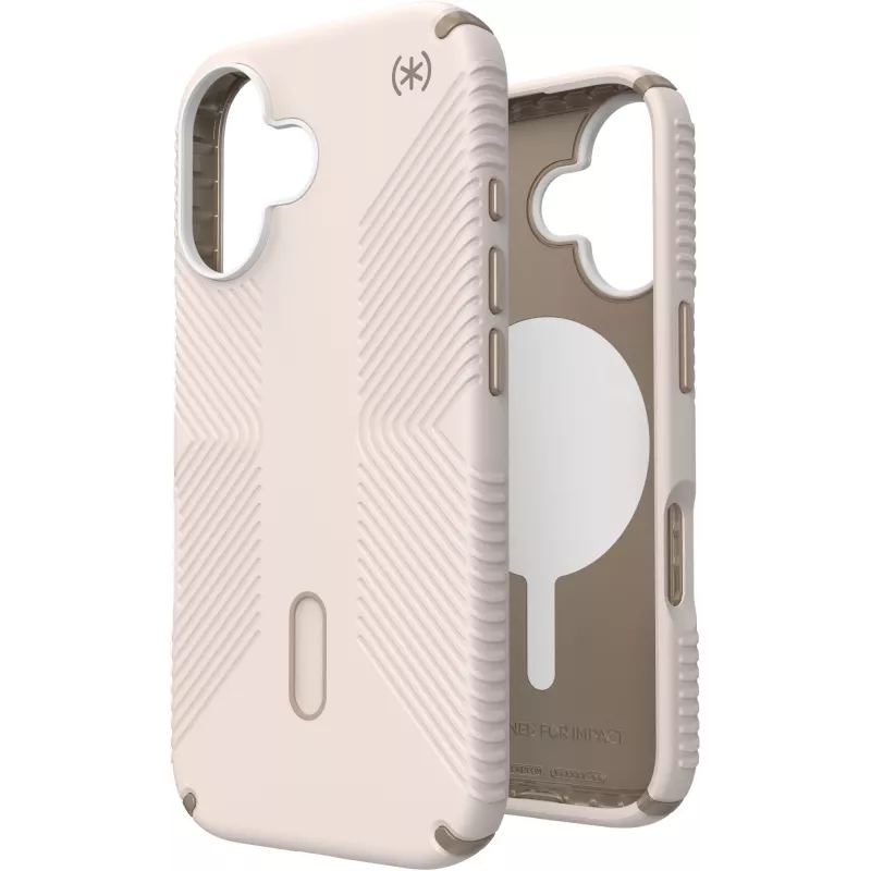 Speck Presidio2 Grip + ClickLock Apple iPhone 16 Bleached Bone – mit Microban