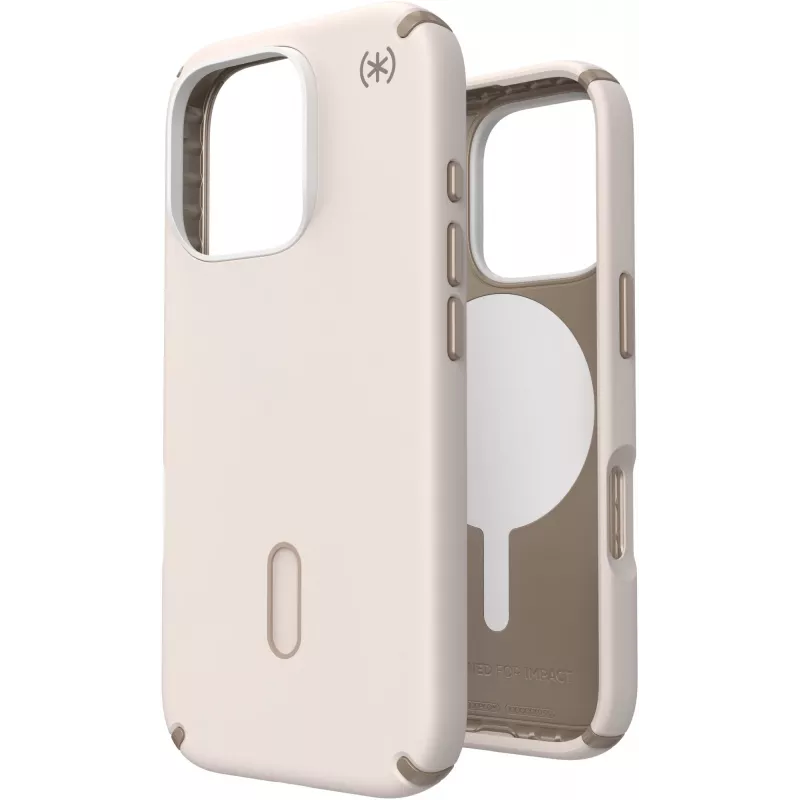 Speck Presidio2 Pro + ClickLock Apple iPhone 16 Pro Bleached Bone – mit Microban-Hülle