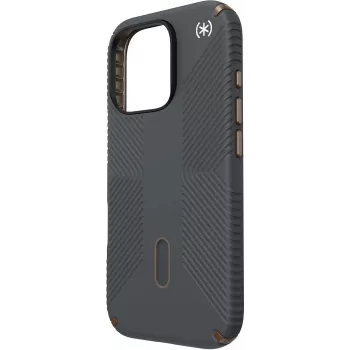 Speck Presidio2 Grip + ClickLock Apple iPhone 16 Pro Charcoal Grau - mit Microban