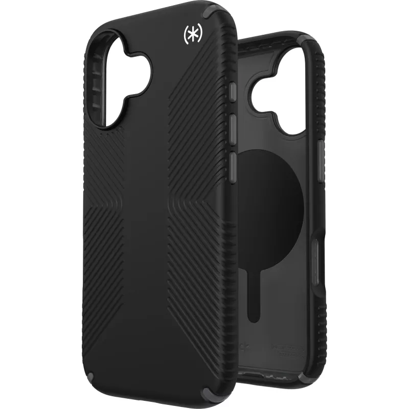 Speck Presidio2 Grip + MS Apple iPhone 17 Schwarz – mit Microban