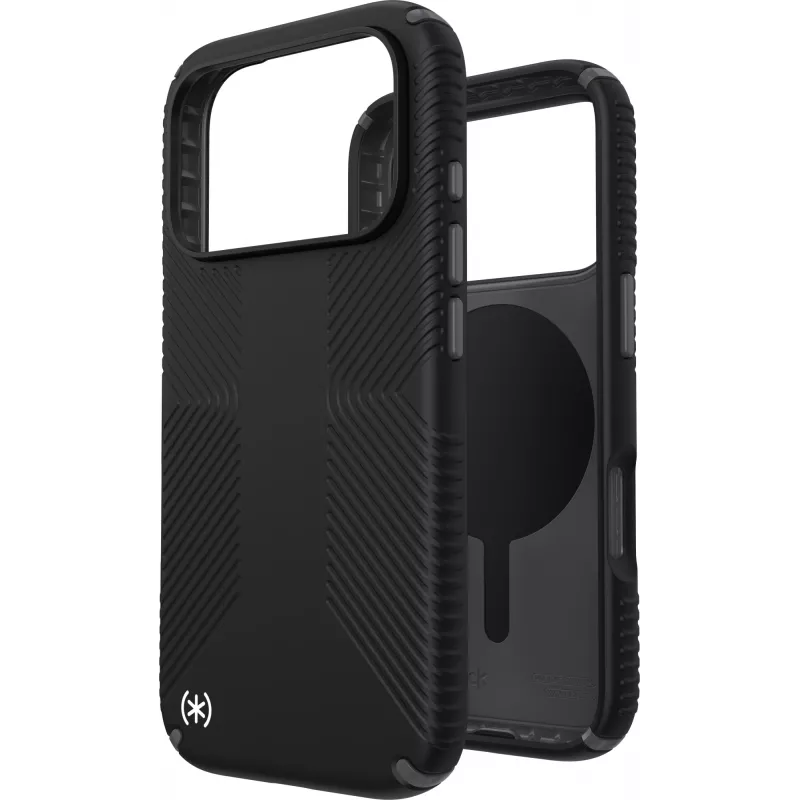 Speck Presidio2 Grip + MS Apple iPhone 17 Pro Schwarz – mit Microban