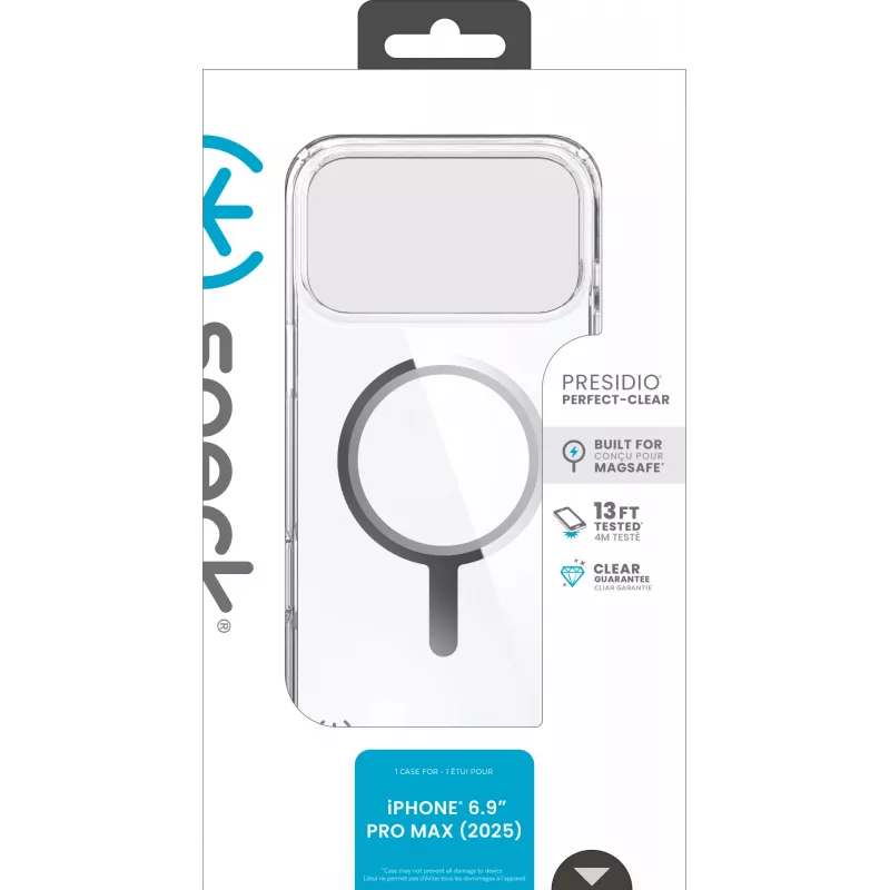 Speck Presidio Perfect Clear Hülle MagSafeiP 17 Pro Max