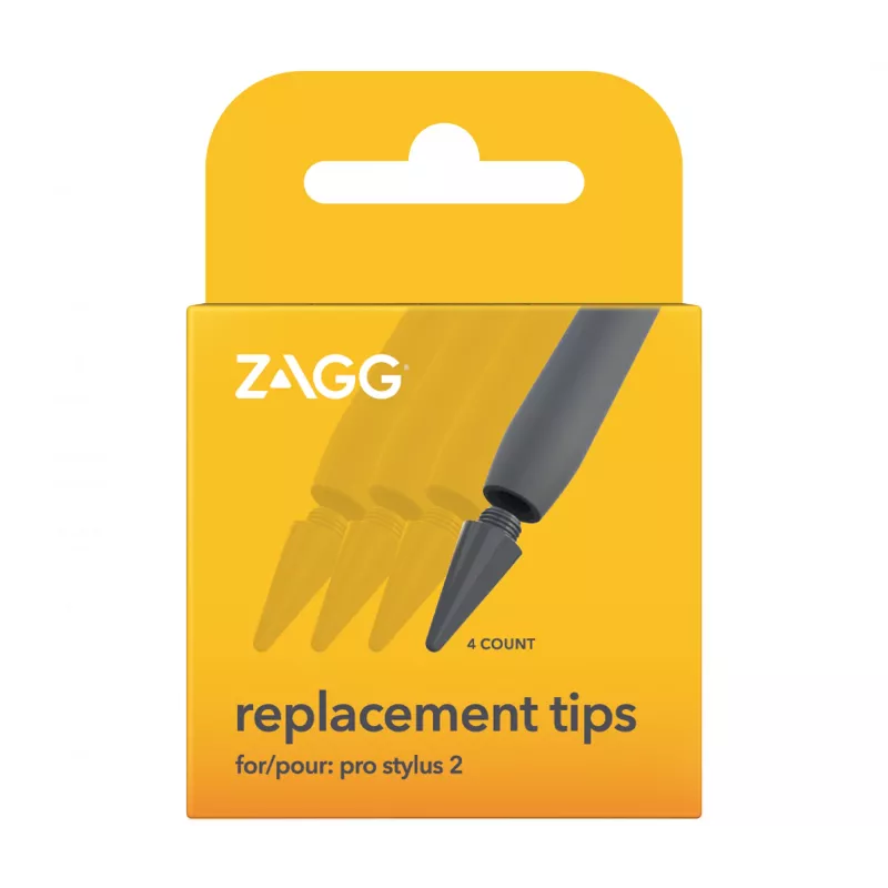 ZAGG Pro Stylus 2 (Ersatzspitzen), Spitze, Grau, ZAGG Pro Stylus 2