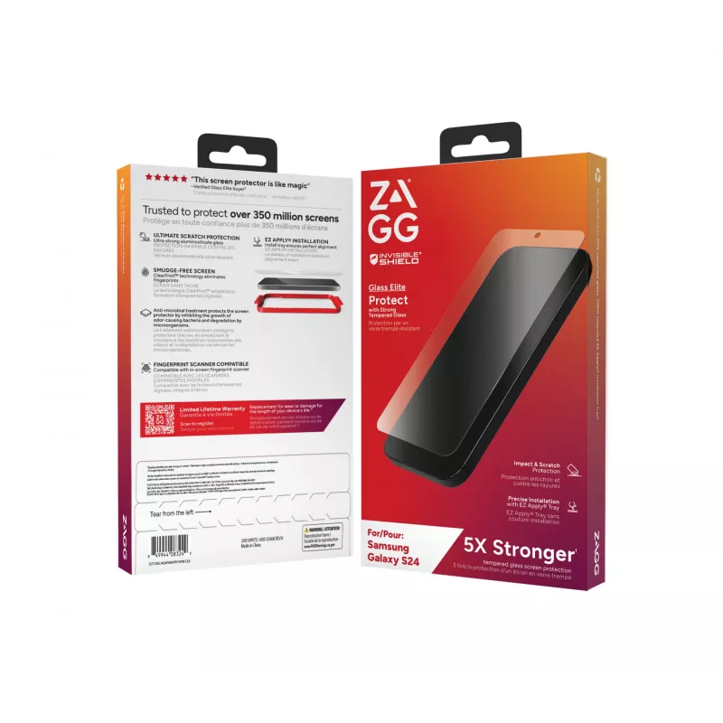 InvisibleShield Glass Elite B Samsung Galaxy S24 Screen