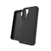 ZAGG Luxe Abdeckung Galaxy S24 Schwarz, Abdeckung, Samsung, Galaxy S24, 15,8 cm (6,2″), Schwarz