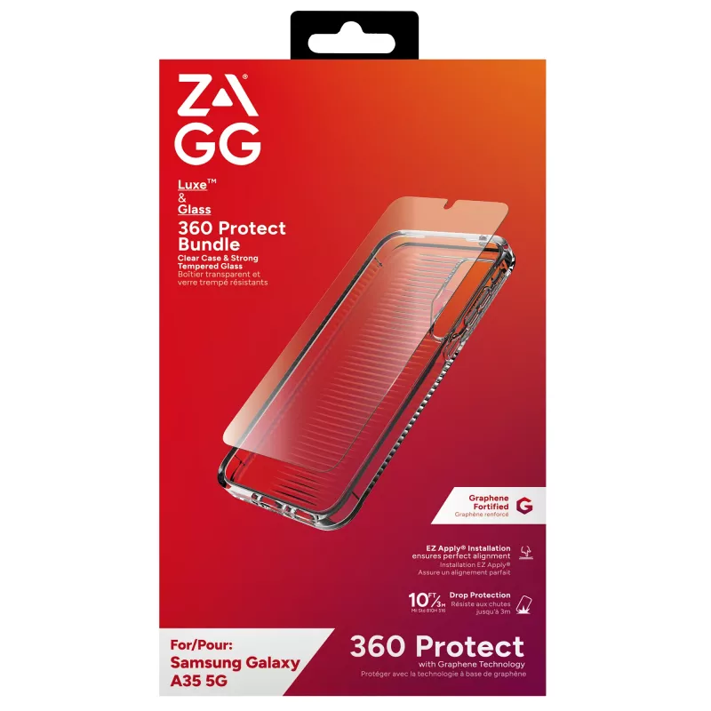ZAGG Luxe & Glass 360 Handyhülle 16,8 cm (6,6 Zoll)
