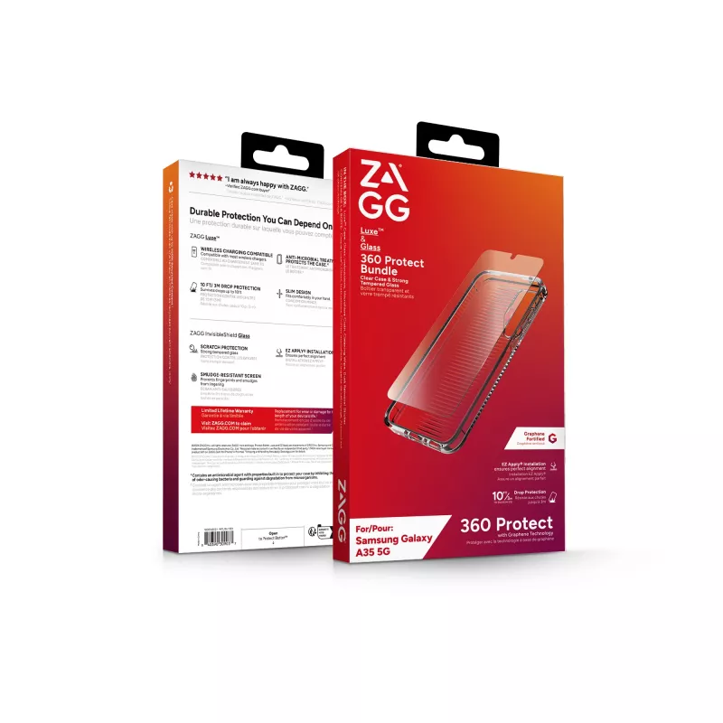 ZAGG Luxe & Glass 360 Handyhülle 16,8 cm (6,6 Zoll)