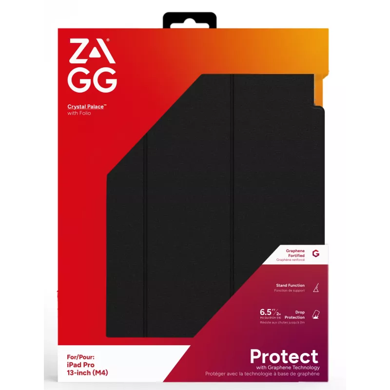 ZAGG Crystal Palace Folio 33 cm (13 Zoll) Transparent