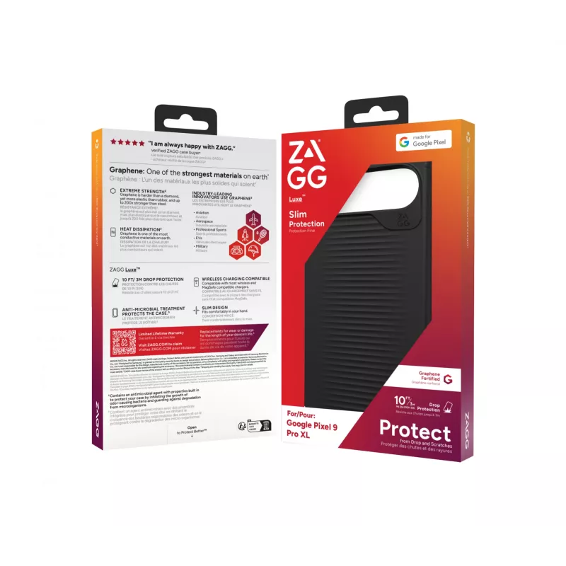 ZAGG Luxe Handyhülle 17,3 cm (6,8 Zoll) Cover Schwarz