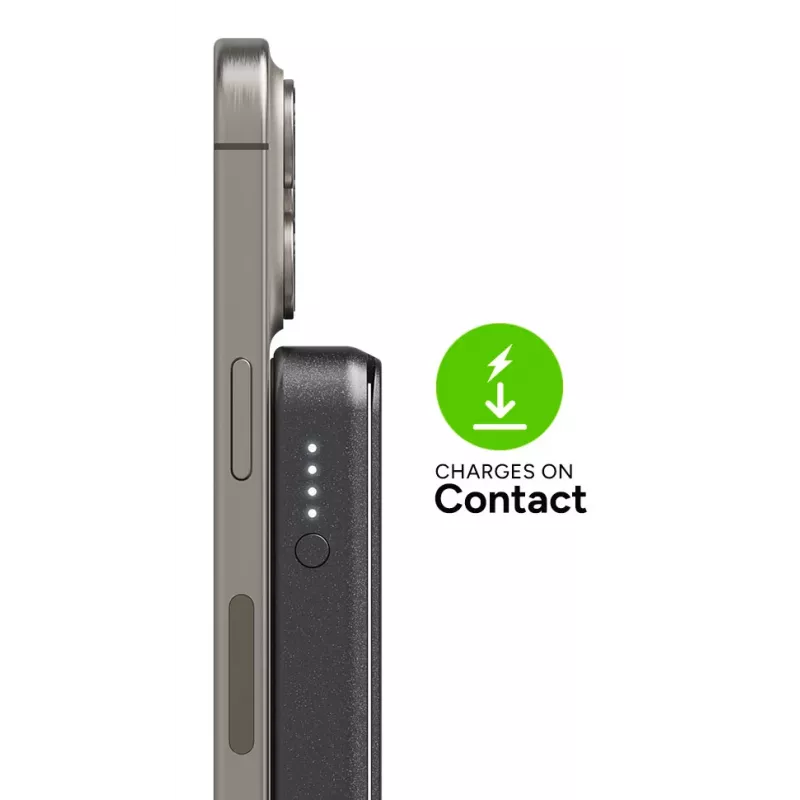 mophie Snap+ Powerstation 10000 mAh kabelloses Laden Schwarz