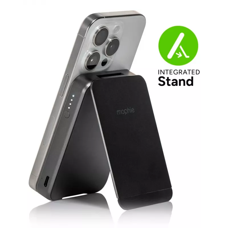 mophie Snap+ Powerstation 10000 mAh kabelloses Laden Schwarz
