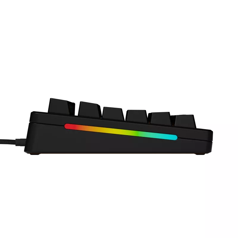 Glorious Gaming GMMK 3 75% Prebuilt Wired Schwarz - FR, Kabelgebunden, USB, Mechanisch, AZERTY, RGB-LED, Schwarz