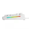 Glorious Gaming GMMK 3 HE 75% Prebuilt Wired White - FR, Kabelgebunden, USB, Mechanisch, AZERTY, RGB LED, Weiß