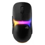 Glorious Gaming Model O3 Wireless Gaming-Maus – InfinitePlay austauschbares Akkusystem, 8k Polling, optische Schalter mit 130 Millionen Klicks, ultraleicht mit 66 g, optischer 30K-DPI-Sensor, RGB – Schwarz