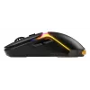 Glorious Gaming Model O3 Wireless Gaming-Maus – InfinitePlay austauschbares Akkusystem, 8k Polling, optische Schalter mit 130 Millionen Klicks, ultraleicht mit 66 g, optischer 30K-DPI-Sensor, RGB – Schwarz