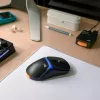 Glorious Gaming Model O3 Wireless Gaming-Maus – InfinitePlay austauschbares Akkusystem, 8k Polling, optische Schalter mit 130 Millionen Klicks, ultraleicht mit 66 g, optischer 30K-DPI-Sensor, RGB – Schwarz
