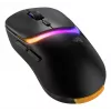 Glorious Gaming Model D3 Wireless Gaming-Maus – InfinitePlay Wechselakku-System, 8k Polling, optische Schalter mit 130M Klicks, ultraleicht 69g, optischer 30K-DPI-Sensor, RGB – Schwarz