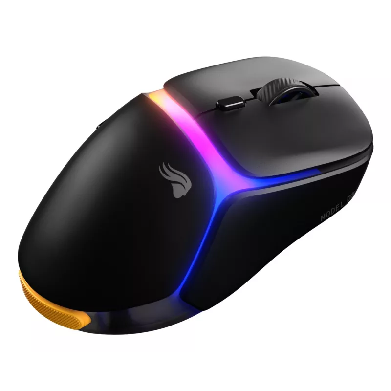 Glorious Gaming Model D3 Wireless Gaming-Maus – InfinitePlay Wechselakku-System, 8k Polling, optische Schalter mit 130M Klicks, ultraleicht 69g, optischer 30K-DPI-Sensor, RGB – Schwarz