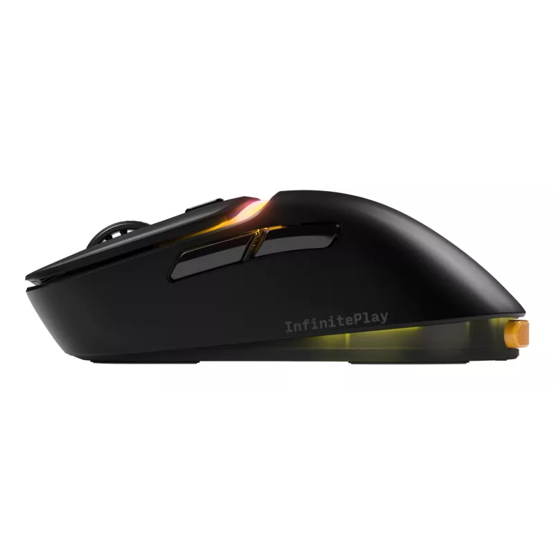 Glorious Gaming Model D3 Wireless Gaming-Maus – InfinitePlay Wechselakku-System, 8k Polling, optische Schalter mit 130M Klicks, ultraleicht 69g, optischer 30K-DPI-Sensor, RGB – Schwarz