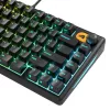 Glorious Gaming GMBK 75% Tastatur USB QWERTY US-Englisch Schwarz