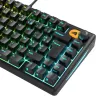 Glorious Gaming GMBK 75% Tastatur USB AZERTY Französisch Schwarz