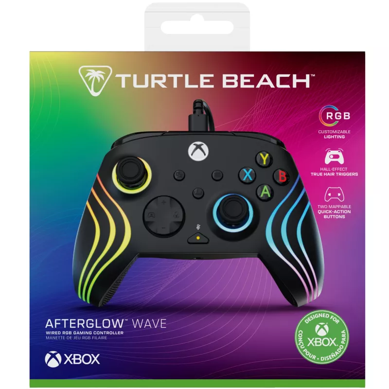 Gamepad Turtle Beach Afterglow Wave Schwarz USB PC Xbox Series