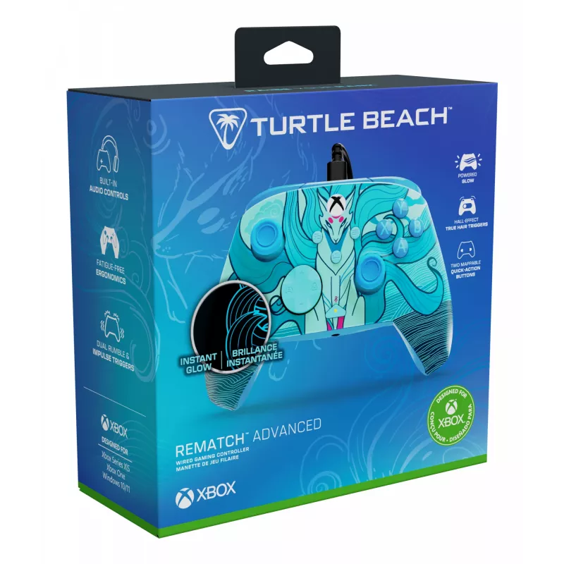 Gamepad Turtle Beach Rematch Advanced Wired 2025 USB Mehrfarbig Xbox One Xbox One S Xbox One X