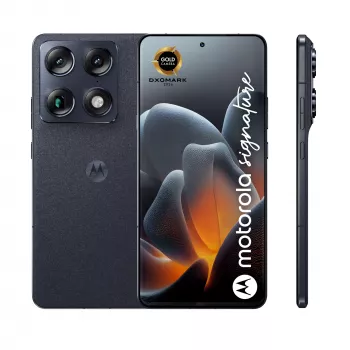 Smartphone Motorola Signature 8 Gen 5, 6,78″ OLED 2780×1264, 16 GB RAM, 512 GB, 50+50 MP, Dual SIM, Android 16, 5200 mAh, Dunkelblau