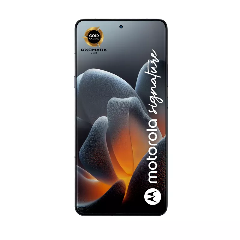 Smartphone Motorola Signature 8 Gen 5, 6,78″ OLED 2780×1264, 16 GB RAM, 512 GB, 50+50 MP, Dual SIM, Android 16, 5200 mAh, Dunkelblau