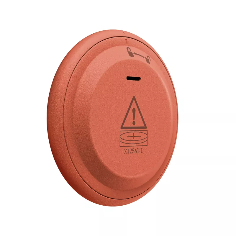 Finder Motorola moto tag 2 — universeller Tracker, orange, CR2032-Batterie, bis zu 14400 h, 7,4 g, Ø 31,9 mm, 8 mm