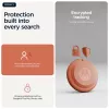 Finder Motorola moto tag 2 — universeller Tracker, orange, CR2032-Batterie, bis zu 14400 h, 7,4 g, Ø 31,9 mm, 8 mm