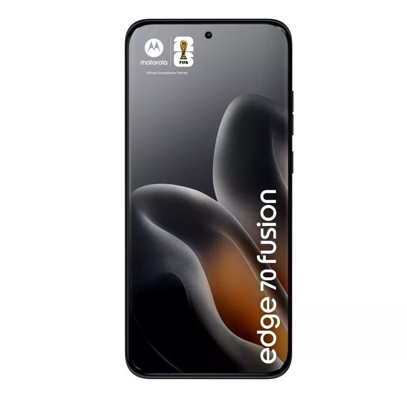 Smartphone Motorola edge 70 fusion – 17,2 cm (6,78″) OLED, Snapdragon 7s Gen 3, 12 GB RAM, 256 GB, 7000 mAh, Dual-SIM, Android 16, Schwarz