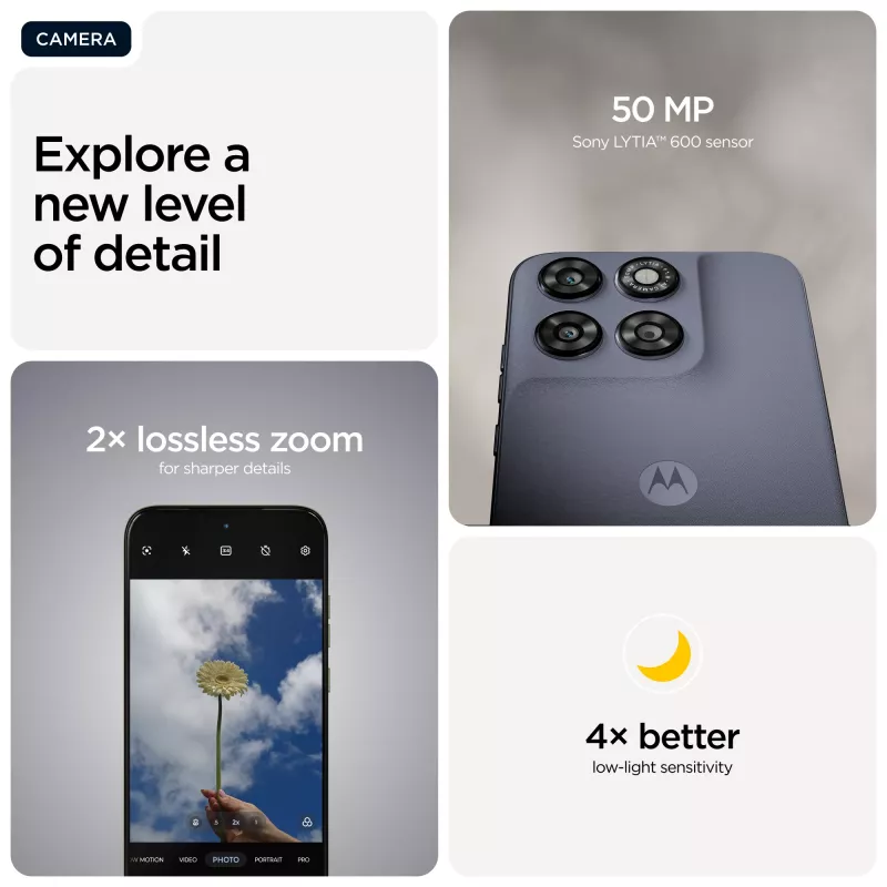 Motorola moto g67 17,3 cm (6,8 Zoll) Hybrid Dual SIM Android 16.0 5G USB Typ-C 8 GB 128 GB 5200 mAh Grau