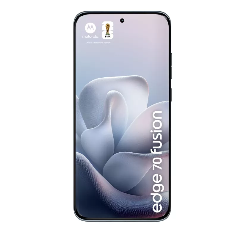 Smartphone Motorola edge 70 fusion — 6,78 Zoll (17,2 cm) OLED, Snapdragon 7s Gen 3, 12 GB RAM, 256 GB, Dual SIM, 7000 mAh, Hellblau
