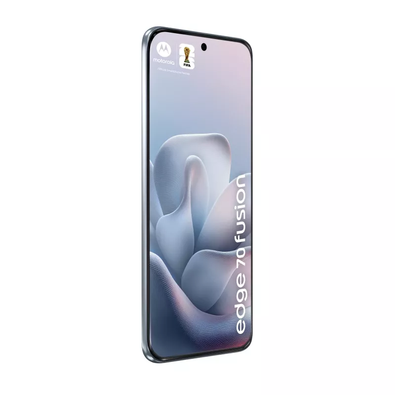 Smartphone Motorola edge 70 fusion — 6,78 Zoll (17,2 cm) OLED, Snapdragon 7s Gen 3, 12 GB RAM, 256 GB, Dual SIM, 7000 mAh, Hellblau