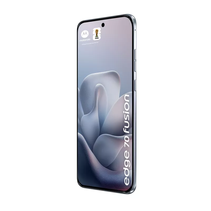Smartphone Motorola edge 70 fusion — 6,78 Zoll (17,2 cm) OLED, Snapdragon 7s Gen 3, 12 GB RAM, 256 GB, Dual SIM, 7000 mAh, Hellblau